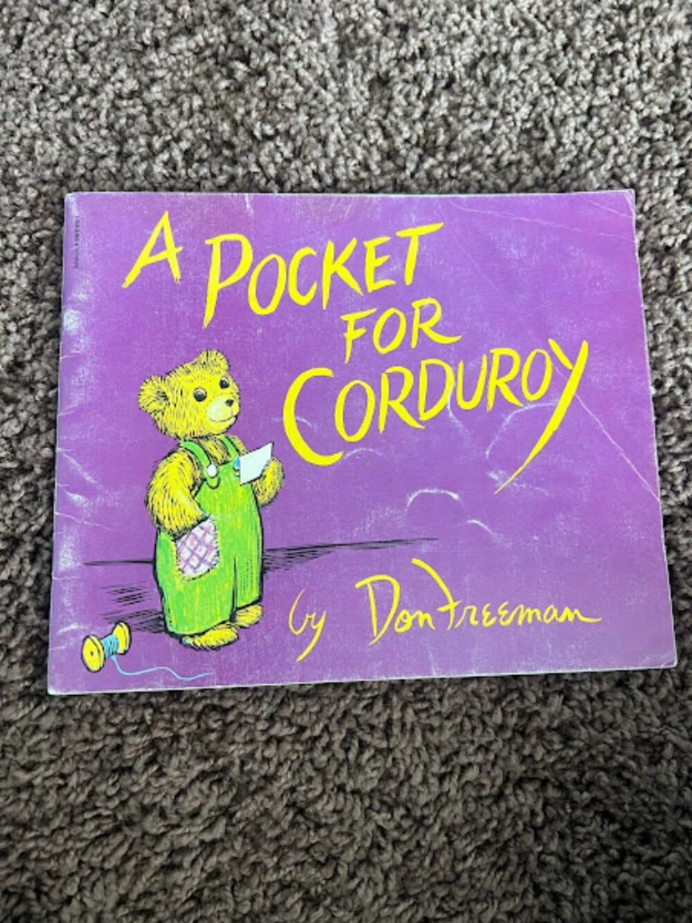 A Pocket for Corduroy by Don Freeman Paperback 1978